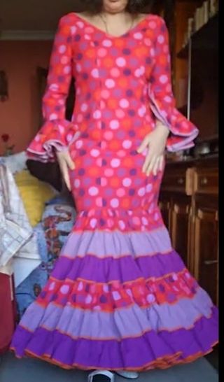 Traje de gitana talla 36