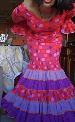 Traje de gitana talla 36