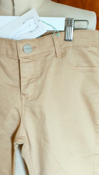 Jeggins beige Stradivarius