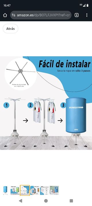 Secadora Secamatic Turbo+ portátil