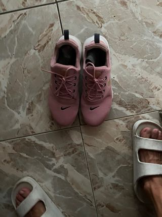 Zapatillas Nike Prestos Rosa-Doradas