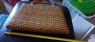 Borsa vimini Nelly vintage