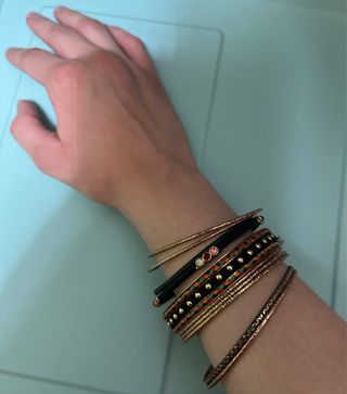 Lote pulseras rígidas 