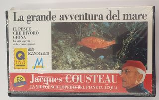 VHS Jacques Cousteau - Avventura del Mare