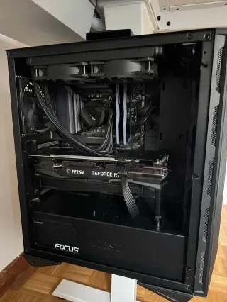 PC Gamer i7 RTX 3070 - Refrigeración Liquida