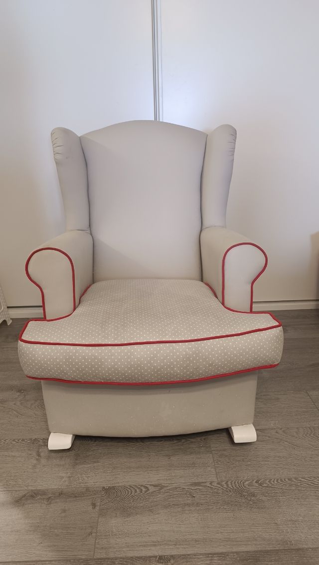 Butaca mecedora ideal para lactancia