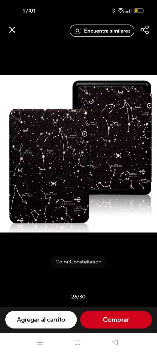 Funda Kindle 2019 - Constelaciones