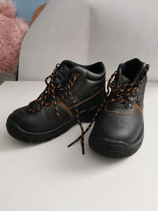 Zapatos seguridad - acero, negros