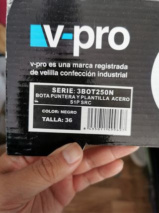 Zapatos seguridad - acero, negros