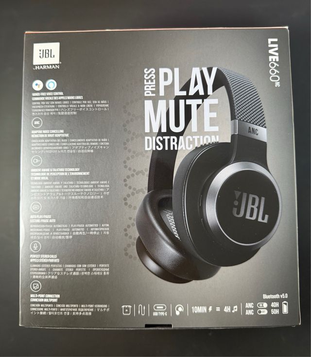 JBL Live 660NC: Auriculares inalámbricos