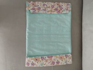 Funda acolchada flores