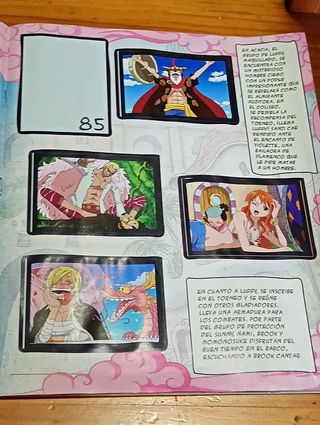 Álbum Pegatinas One Piece