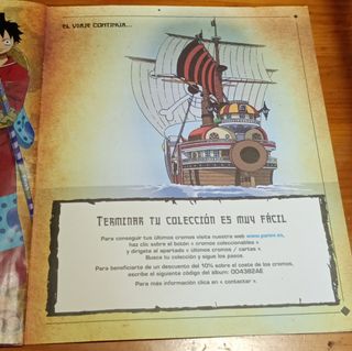 Álbum Pegatinas One Piece