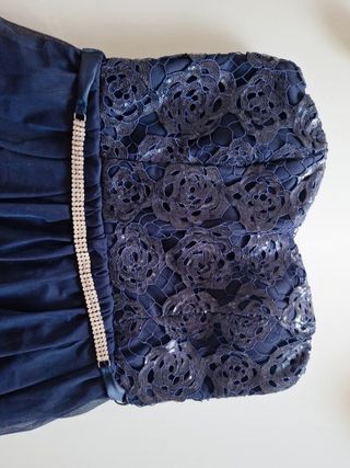 Vestido azul fiesta - Talla M