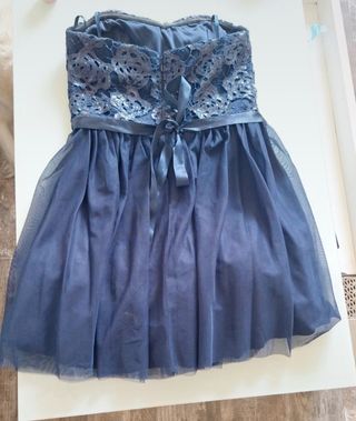 Vestido azul fiesta - Talla M