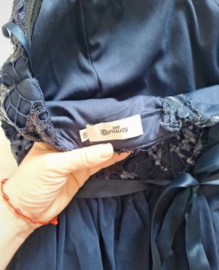 Vestido azul fiesta - Talla M