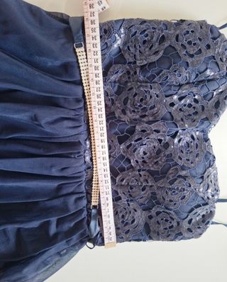 Vestido azul fiesta - Talla M