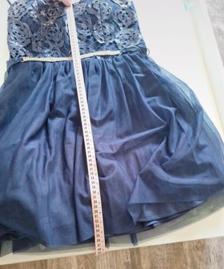 Vestido azul fiesta - Talla M