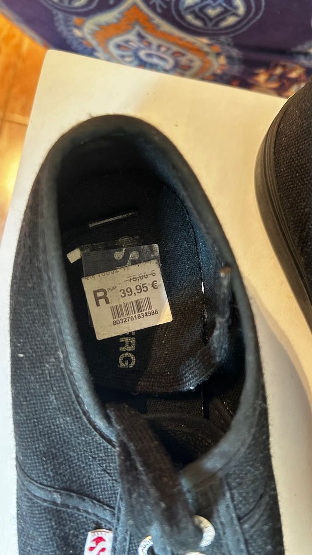 Superga 2750 Cotu - Zapatos negros