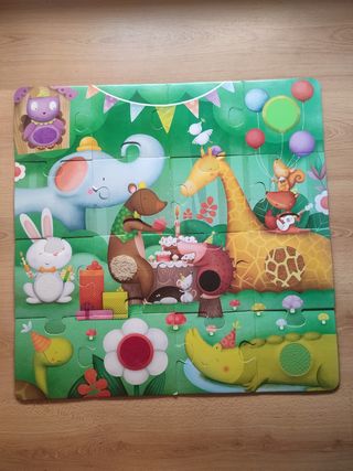 Puzzle Party Animal 60x60cm