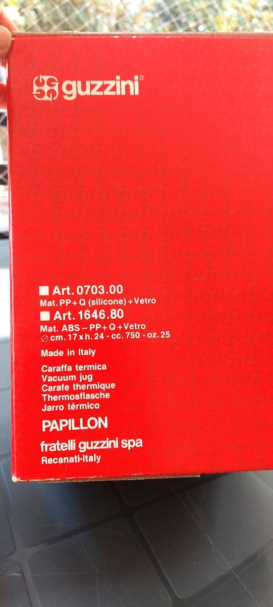 Caraffa termica Guzzini Papillon vintage