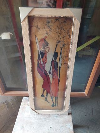 Cuadro étnico africano