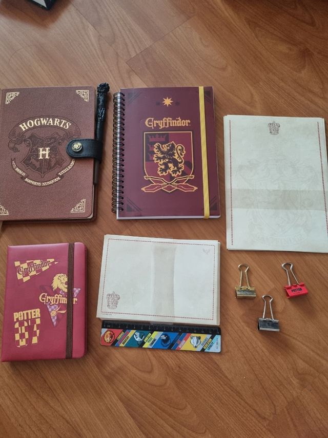 Papelería Harry Potter: Set Gryffindor