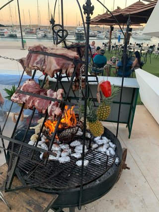parrillero para eventos, barbacoa a domicilio