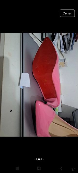 Tacones aguja rosa