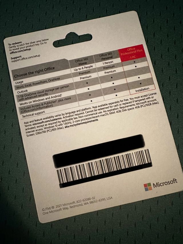 Microsoft Office 2021 Pro Plus