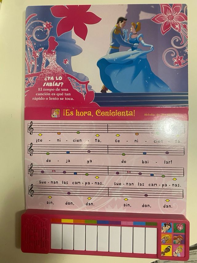 puedo tocar canciones de princesas - piano Disney 