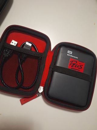 Disco duro externo 1TB + funda