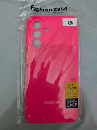 Funda Samsung A56 rosa
