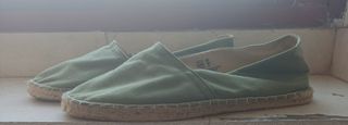 Alpargatas VERDE PISTACHO  Talla 44