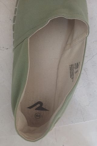 Alpargatas VERDE PISTACHO  Talla 44