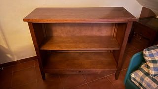 Estantería madera 2 baldas