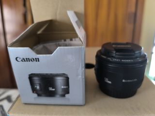 Objetivo Canon EF 50mm f/1.8 STM