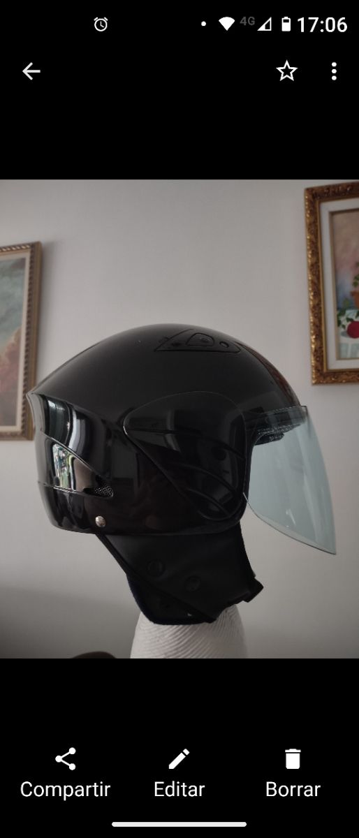 Casco Shiro moto vintage