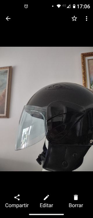 Casco Shiro moto vintage