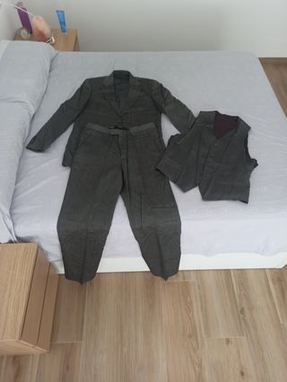 Traje gris caballero - Fiesta