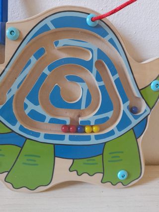 Gioco tartaruga con biglie e penna magnetica