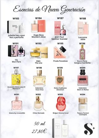 Perfumes clásicos 50ml - ¡Oferta!