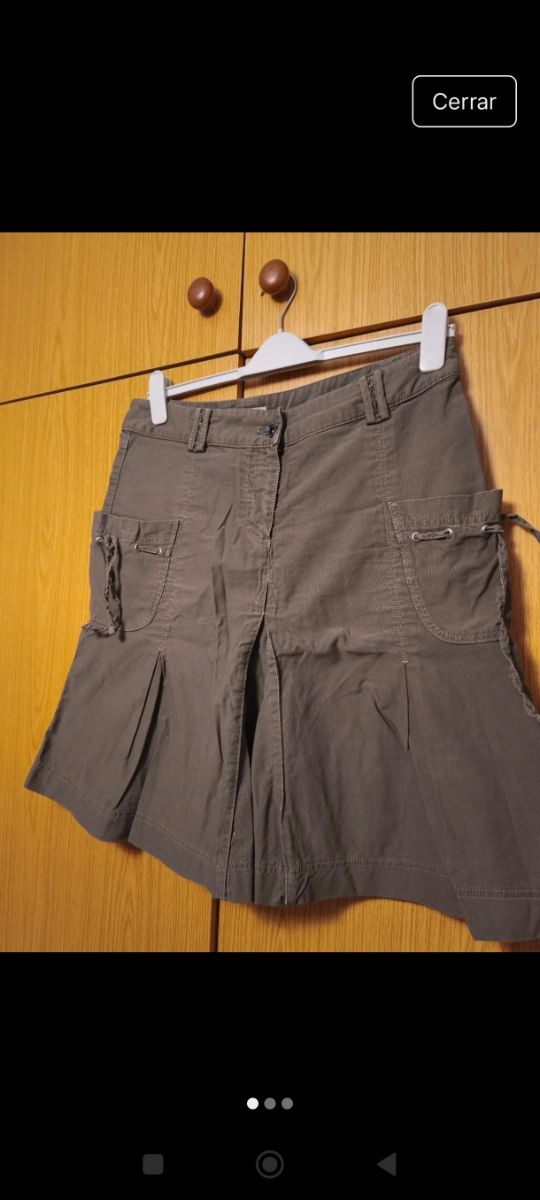 Falda Coronel Tapioca - Verde Oliva