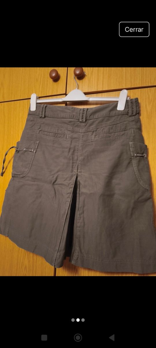 Falda Coronel Tapioca - Verde Oliva