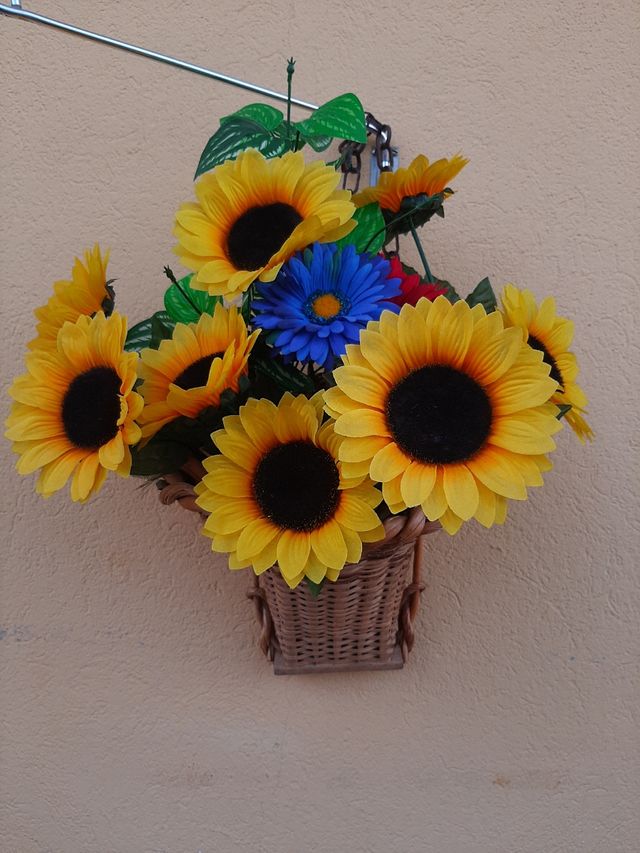 Cestino vimini marrone - Gerla