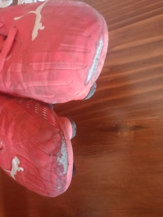 Zapatillas Puma niño - rojas y azules