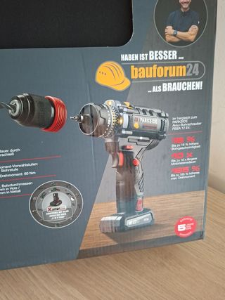 Taladro atornillador Parkside 12V