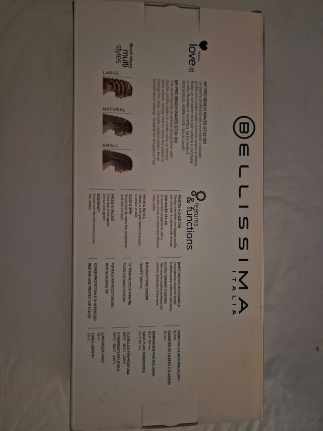 Bellissima Ondas - Moldeador pelo