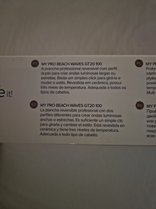 Bellissima Ondas - Moldeador pelo