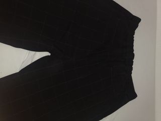 Pantalón Bershka negro cuadros